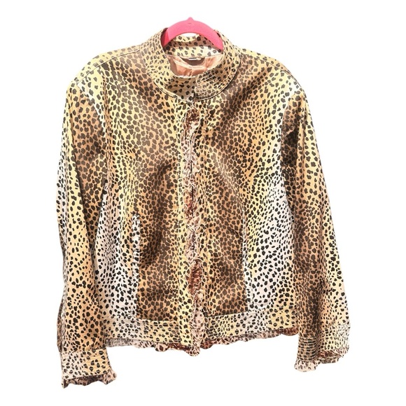 GORGEOUS GUILLAUME ANIMAL PRINT JACKET (SZ 3X) (EUC) - Picture 5 of 16